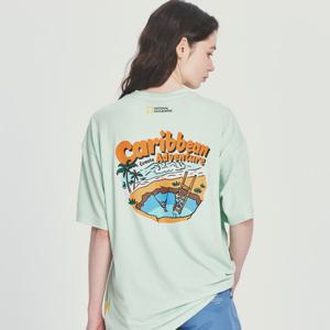 내셔널지오그래픽 N232UTS610 드라이실 반팔 티셔츠 1 JADE