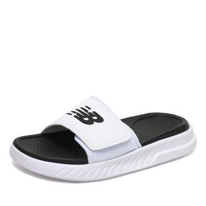 뉴발란스 1501 쿠셔닝 슬리퍼 벨크로 화이트블랙 SD1501WT3