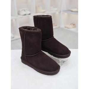 [코디엘루]소가죽 퍼안감 겨울 털 미들 부츠 3cm CDSP500171