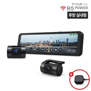 [64GB로업][실내형설치] 파인뷰 R5 POWER 룸미러 블랙박스 32GB