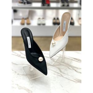 [앙세르]포인티드토 진주 7.5cm 뮬블로퍼힐 ANS24SN8181FP