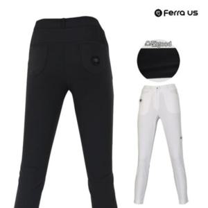 [티엔디]여성 봄 가을 골프웨어 골프 편한 미들 포인트 바지