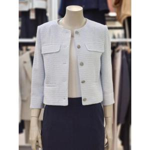 SOUP 세이브존07 라운드넥 트위드크롭자켓 OA4JKQ4