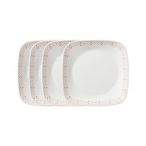 [코렐]MSNY 러블리트윙클 사각중접시 4P세트