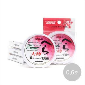 도도 헤라 하리스 100m 목줄 0.6호 세미플로트 나일론