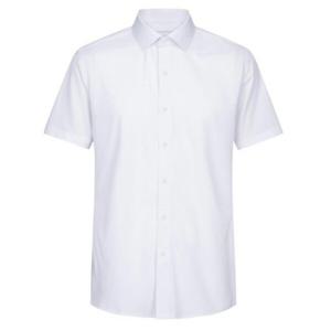 [지오지아]때 안타고 구김 없는 반팔 드레스 셔츠_ABE5WD1201_WT