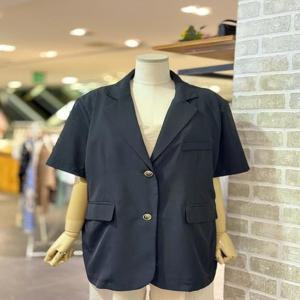 [레코브]LC61D7JK519X_투 버튼 반팔 자켓