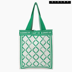 [시슬리]시슬리 자카드 니트 숄더백 SCBG04311_GN
