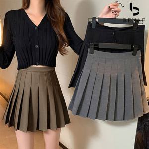 [베나프]플레 주름 미니스커트_BI3SR003