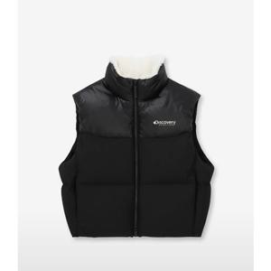 [디스커버리] 2024 F W DWDV91046BKS 여성 올리브 크롭 다운 패딩베스트