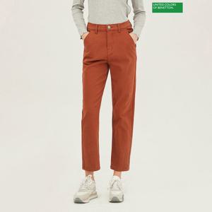 베네통 밴딩 기모 배기 데님팬츠 BADP57361_BR