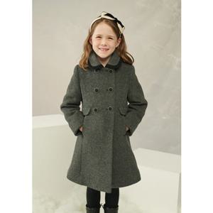 빈 BEEN FW BY64CT03CG 그레이 더블 카라 울코트