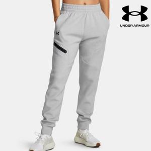[언더아머(백)]여성 기능성 부드러운 긴바지 UA 언스타퍼블 플리스 조거 팬츠 1379846-011