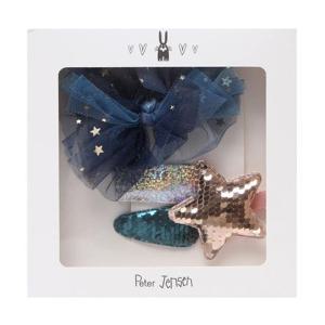 [피터젠슨]PJ 샤샤 스타 헤어핀세트 네이비 (PSX63UM02M_NV)