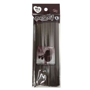 하니 커피스틱(L) 18cm 100개입 커피막대 커피빨대