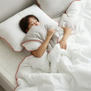 [나이스필]레이븐 워싱광목면 극세사 차렵베개세트S(싱글)