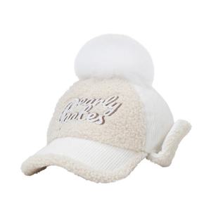 [파리게이츠] (521C4CP673)[23 WINTER] 여성 방울 포인트 덤블 헌팅캡