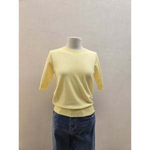 숲  (SB3SK35) 기본 라운드 반팔 니트