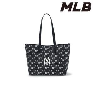 MLB (3AORM015N-50BKS) 클래식 모노그램 자카드 쇼퍼백