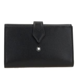 몽블랑 소프트 블랙 가죽 지갑 199322 BLACK