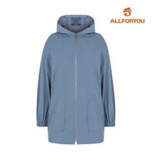 [올포유] 여성 후드 솔리드 중기장 사파리 점퍼 ALFRL2341-830