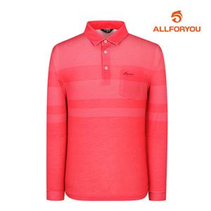 [올포유] 남성 미니패턴 스트라이프 카라 티셔츠 AGTYL2221-304