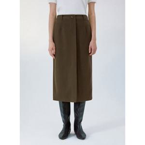 [리스트]단추 포인트 라인 스커트(TWWSKO82010)