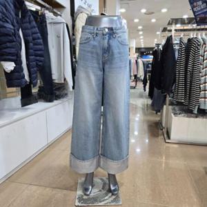 잠뱅이 동백01 여성 난스판 실버코팅캣워싱 AP1DTG263