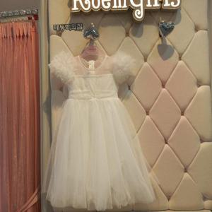 로엠걸즈 DP01 화이트 샤드레스 RGOW25SV1