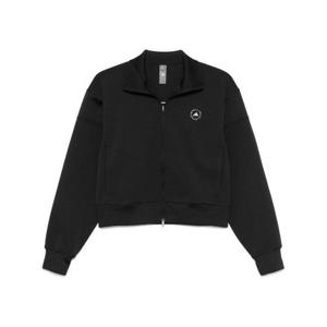 아디다스 바이 스텔라 맥카트니 여성 블랙 짚업 스웨트셔츠 JJ0084 BLACK