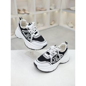 [코디엘루]매쉬 콤비 어글리 여성 스니커즈 5cm CDSP500669