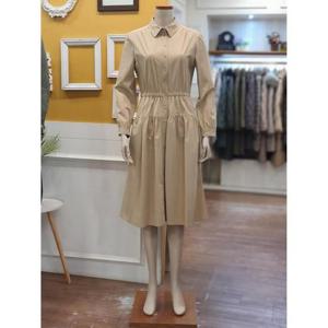 BCBG 세이브존01 오나 베이지 원피스 B5A2O612A