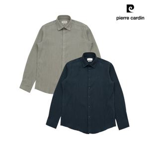 [피에르가르뎅] 크리즈 조직 슬림핏 셔츠 PQWS1602