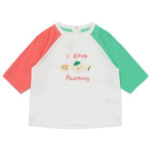 [블루독베이비]아티스트 도기 7부티셔츠B (45314-331-04)