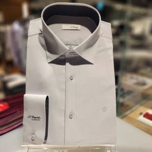 듀퐁셔츠 SE5SM21LS363SGY 컴포터블 25SS 착용감이 편한 스트레치 슬림 핏 셔츠