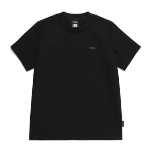 내셔널지오그래픽 N252WTS350 여성 마이크로 에어닷 베이직핏 반팔 티셔츠 BLACK