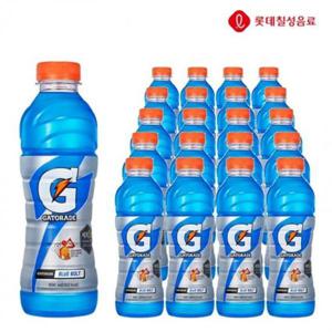게토레이 롯데칠성 추천 블루볼트 600ml x 20개 펫 이 게토레이