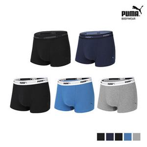 [푸마 언더웨어][푸마] 코튼 스판 드로즈 5종세트