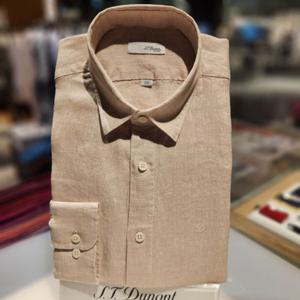 듀퐁셔츠 SE5SM21LS331SBE 컴포터블 라인 고급 여름용 마100 캐쥬얼 슬림 핏 셔츠