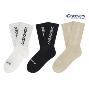 디스커버리키즈 [택가 22,000원] 키즈 3팩 베이직 하이 삭스 DKSO2284N