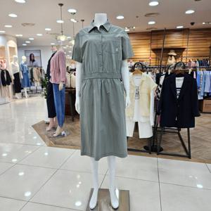 [아르테]허리주름원피스 DQBPWO570-1_DG