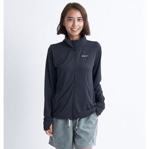 [록시]록시 여성 블랙 릴렉스핏 집업 래쉬가드 (RE21RZ199BLK)_