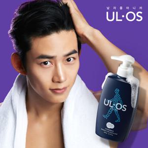 [우르오스] 스칼프 샴푸 500ml / 저자극 쿨링 두피&모발용 샴푸 (소비자가   29,700원)