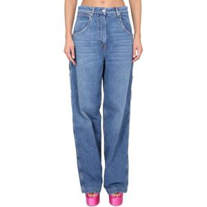 에트로 하이 웨이스트 스트레이트 카고 진 12515 93760200