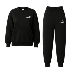 푸마 에센셜 NO.1 로고 릴렉스 트레이닝 세트 블랙 685074-01
