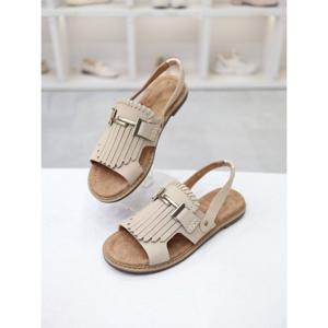 [코디엘루]토오픈 태슬 슬링백 여성 샌들 2cm CDMD500752_GN