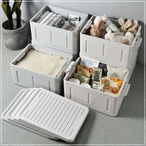 라이트컬러 접이식 대용량 수납박스 다용도보관함