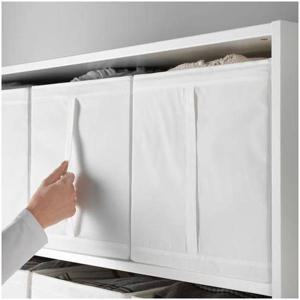 이케아 스쿠브 수납함 3P 화이트 31x34x33cm 수납함 수납박스 수납상자