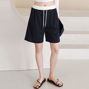 [베나프]도어 허리배색 밴딩 반바지_FG2LP003