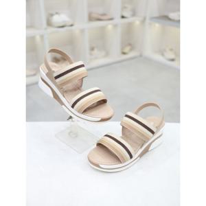 [코디엘루]밴딩 웨지힐 슬링백 여성 샌들 6cm CDSP500790